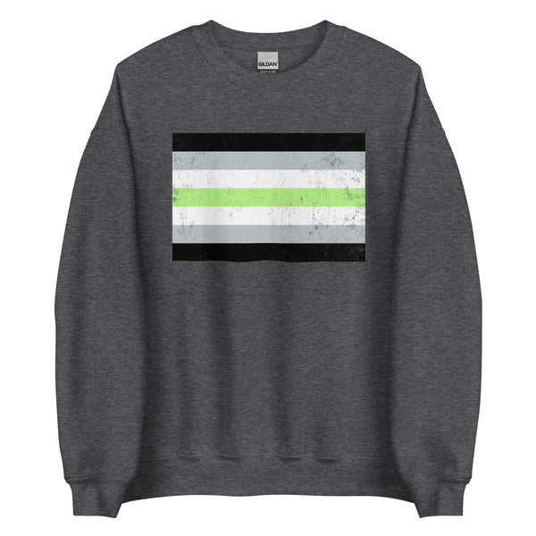 Agender Flag - LGBT+ Sweatshirt