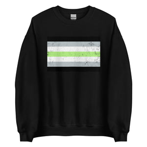 Agender Flag - LGBT+ Sweatshirt