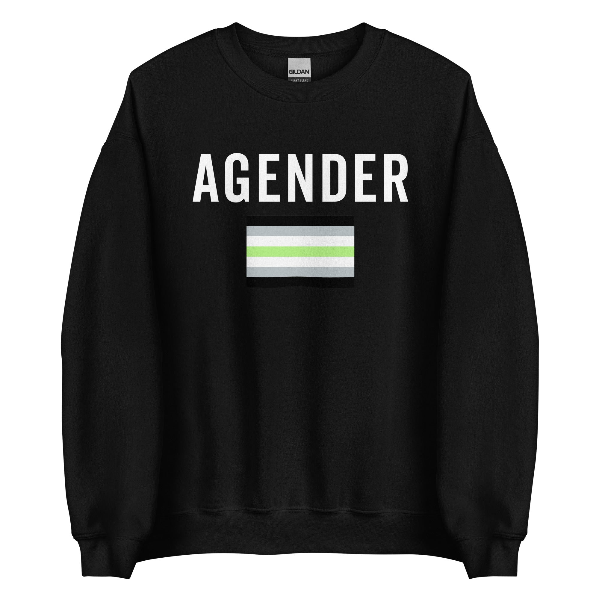 Agender Flag - LGBT+ Sweatshirt
