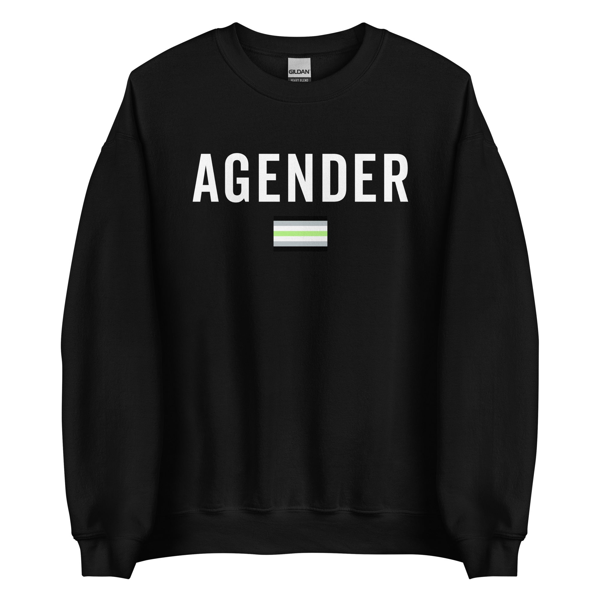 Agender Flag - LGBT+ Sweatshirt
