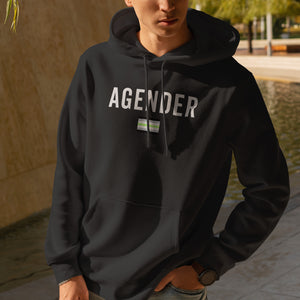 Agender Flag - LGBT+ Hoodie