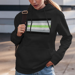 Agender Flag - LGBT+ Hoodie