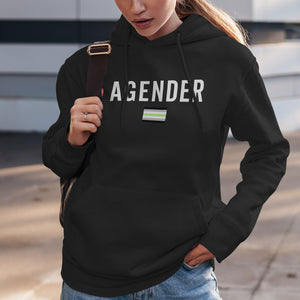 Agender Flag - LGBT+ Hoodie