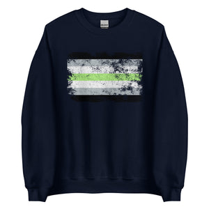 Agender Flag - LGBT+ Sweatshirt