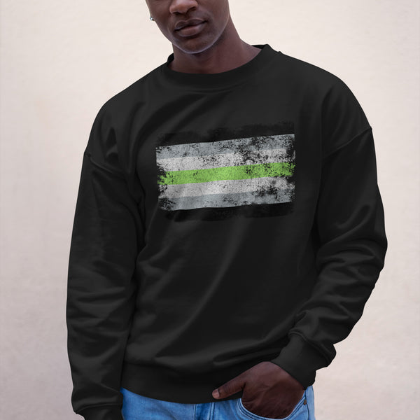 Agender Flag - LGBT+ Sweatshirt