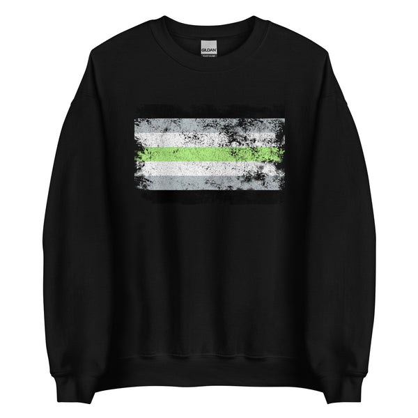 Agender Flag - LGBT+ Sweatshirt