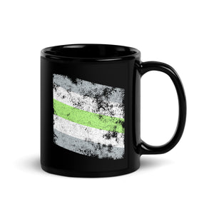 Agender Flag - Distressed LGBT+ Mug