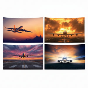 Airplane Flags - 90x150cm(3x5ft) - 60x90cm(2x3ft)