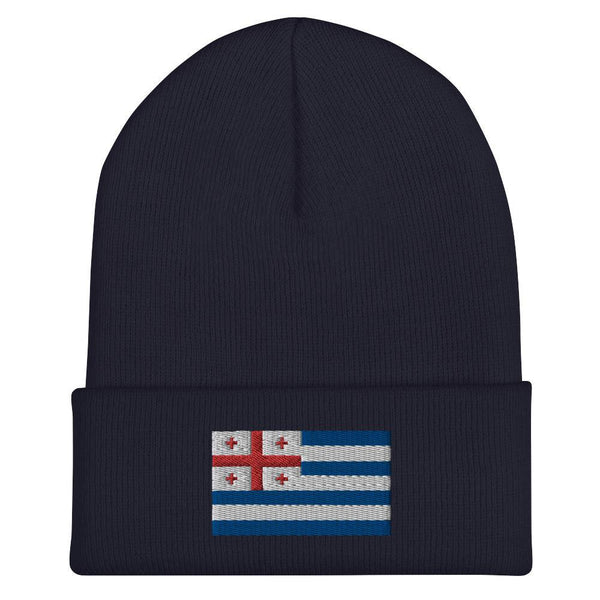 Ajaria Flag Beanie - Embroidered Winter Hat
