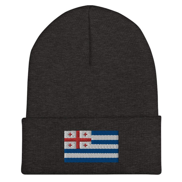 Ajaria Flag Beanie - Embroidered Winter Hat