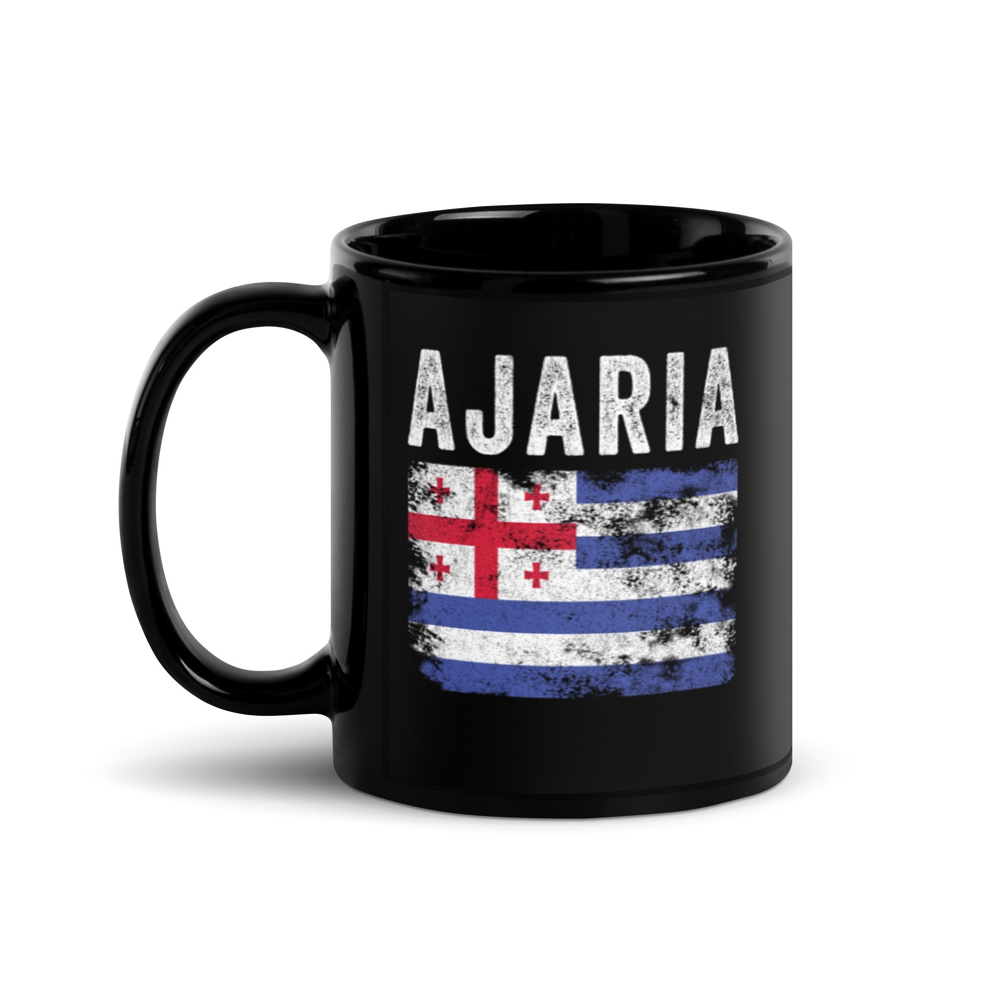Ajaria Flag Distressed - Adjara Flag Mug