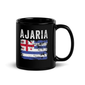 Ajaria Flag Distressed - Adjara Flag Mug