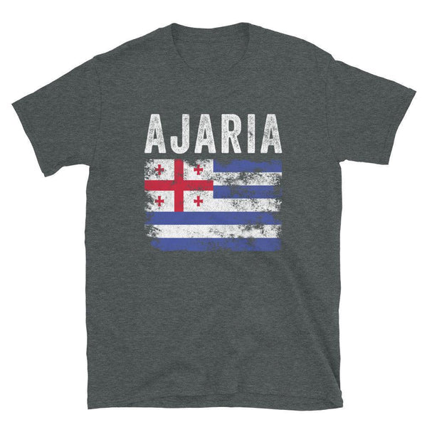 Ajaria Flag Distressed - Adjara Flag T-Shirt