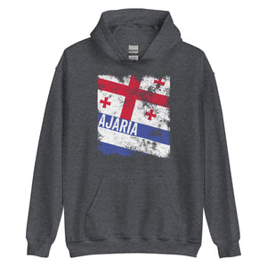 Ajaria Flag Distressed Hoodie