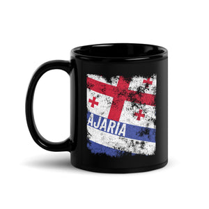 Ajaria Flag Distressed Mug