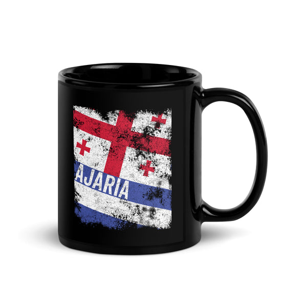 Ajaria Flag Distressed Mug