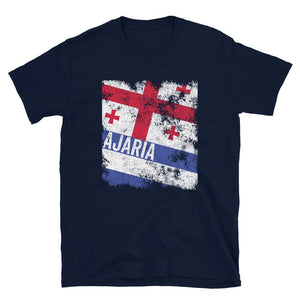 Ajaria Flag Distressed T-Shirt