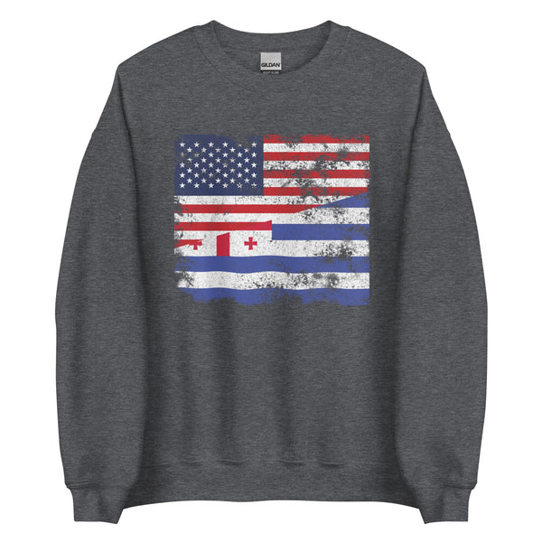 Ajaria USA Flag Sweatshirt