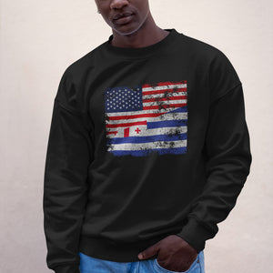 Ajaria USA Flag Sweatshirt