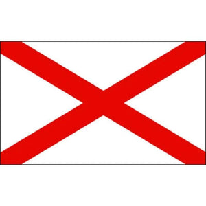 Alabama State Flag - 90x150cm(3x5ft) - 60x90cm(2x3ft)