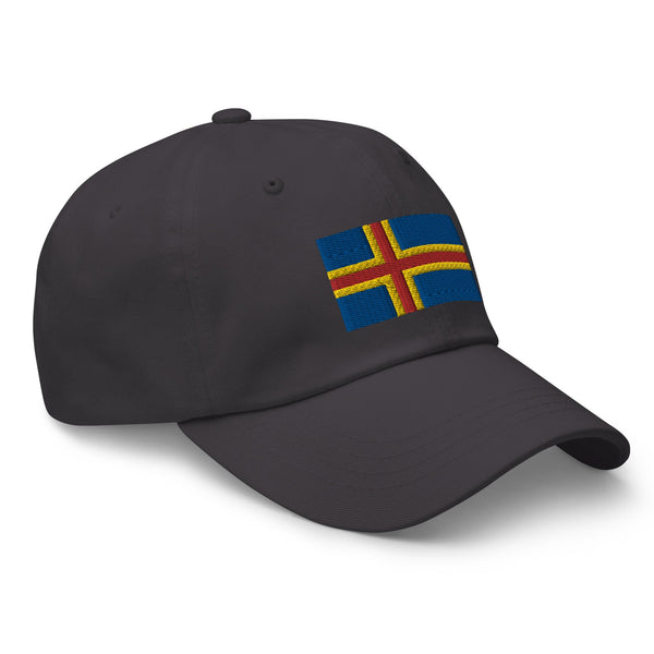 Aland Flag Cap - Adjustable Embroidered Dad Hat