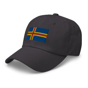 Aland Flag Cap - Adjustable Embroidered Dad Hat