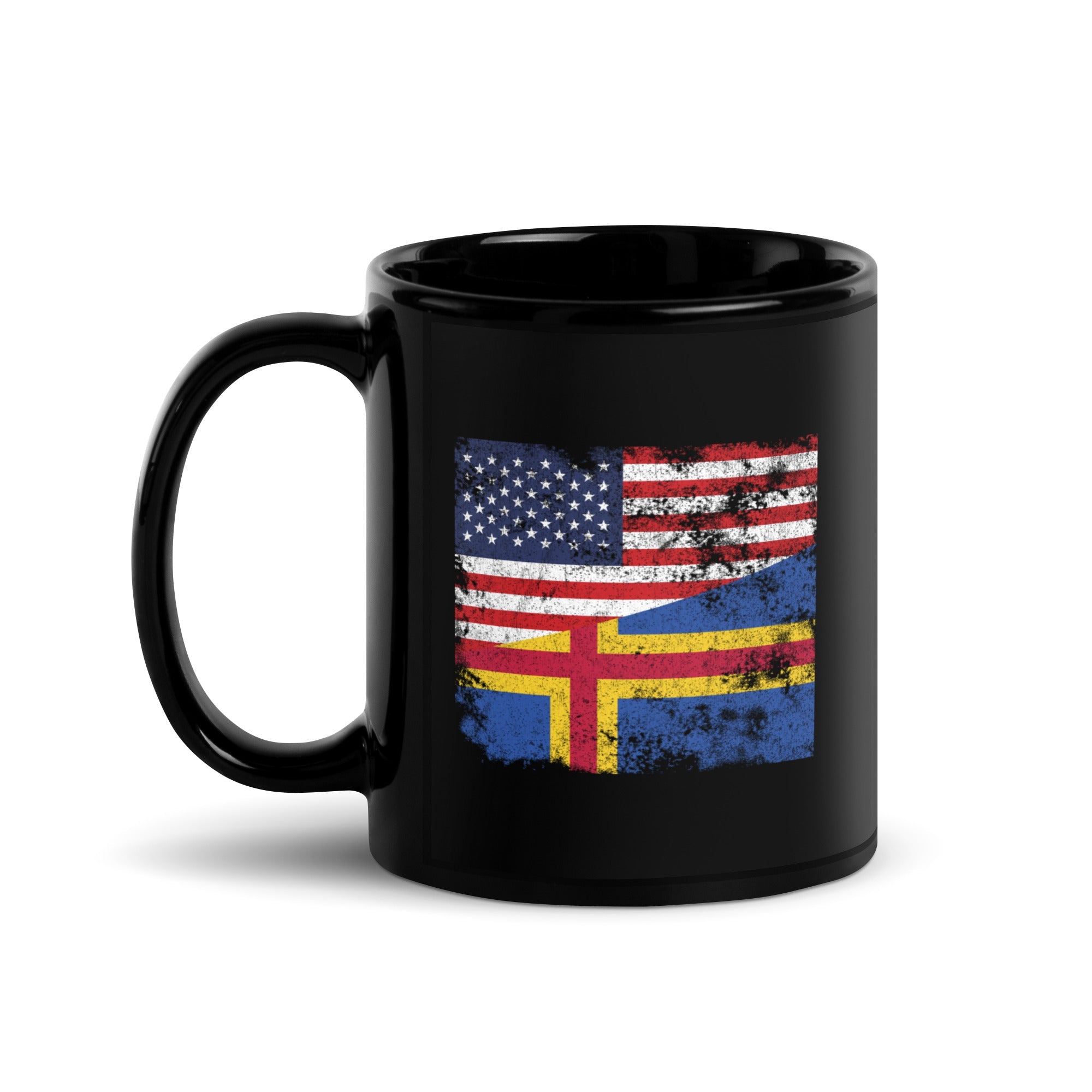 Aland USA Flag Mug