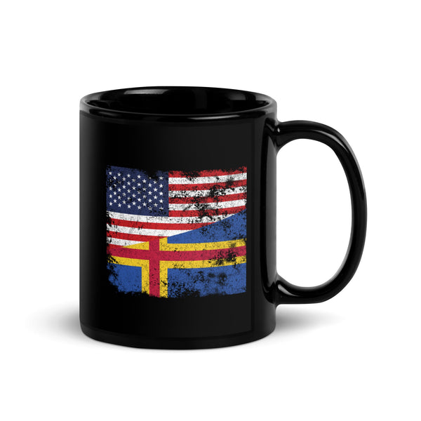 Aland USA Flag Mug