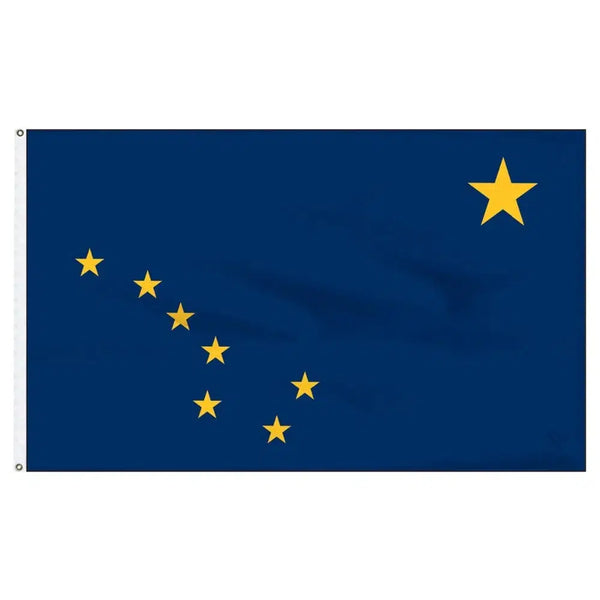 Alaska State Flag - 90x150cm(3x5ft) - 60x90cm(2x3ft)