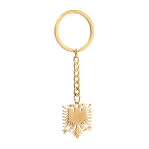 Albania Eagle Keychain