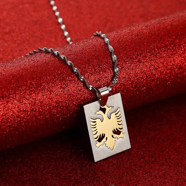 Albania Eagle Pendant Necklace