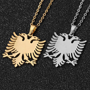 Albania Eagle Pendant Necklace