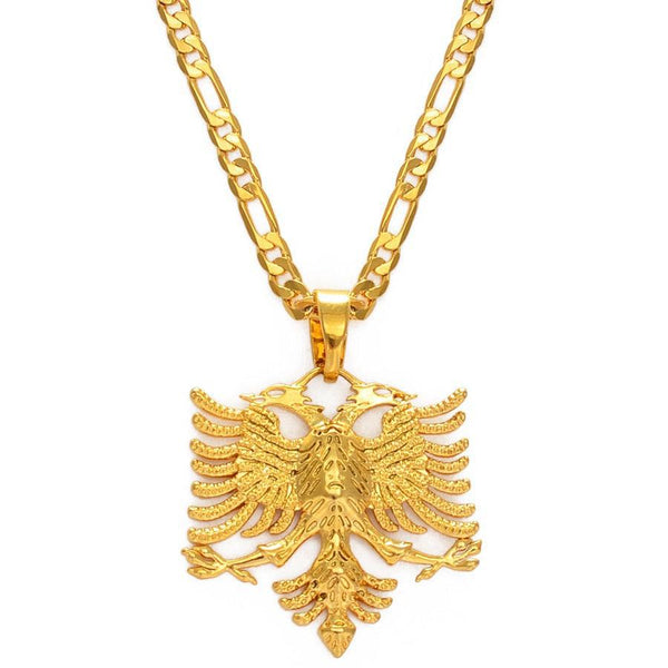 Albania Eagle Pendant Necklace