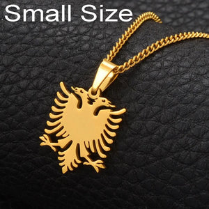 Albania Eagle Pendant Necklace