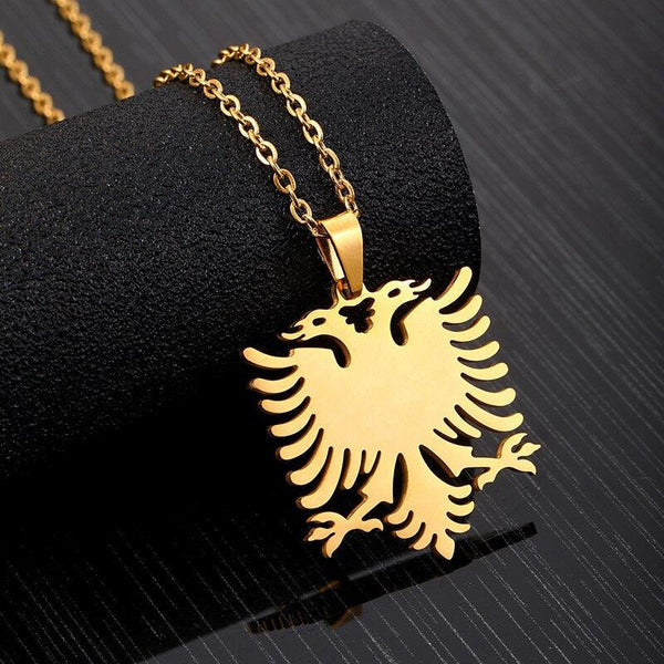 Albania Eagle Pendant Necklace