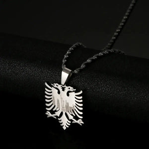 Albania Eagle Pendant Necklace