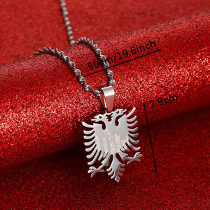 Albania Eagle Pendant Necklace