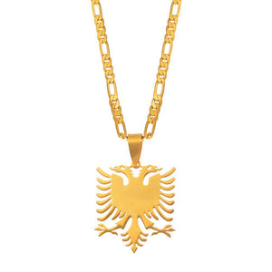 Albania Eagle Pendant Necklace