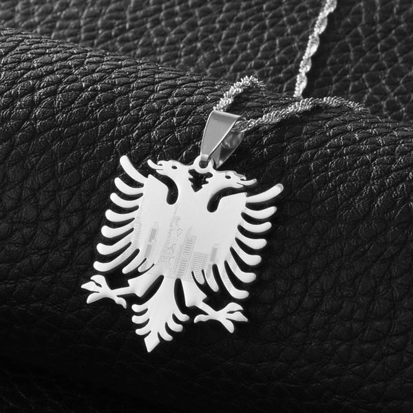 Albania Eagle Pendant Necklace