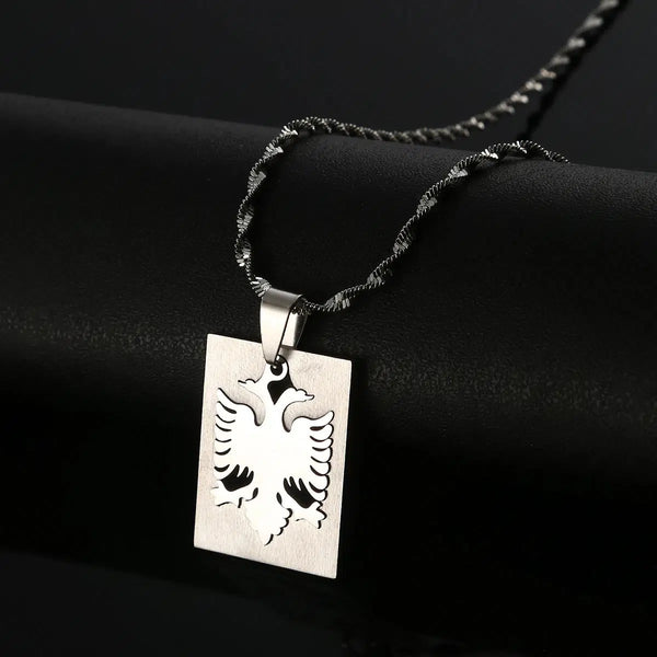 Albania Eagle Pendant Necklace