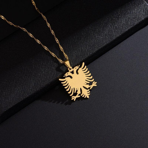 Albania Eagle Pendant Necklace