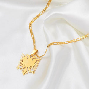 Albania Eagle Pendant Necklace