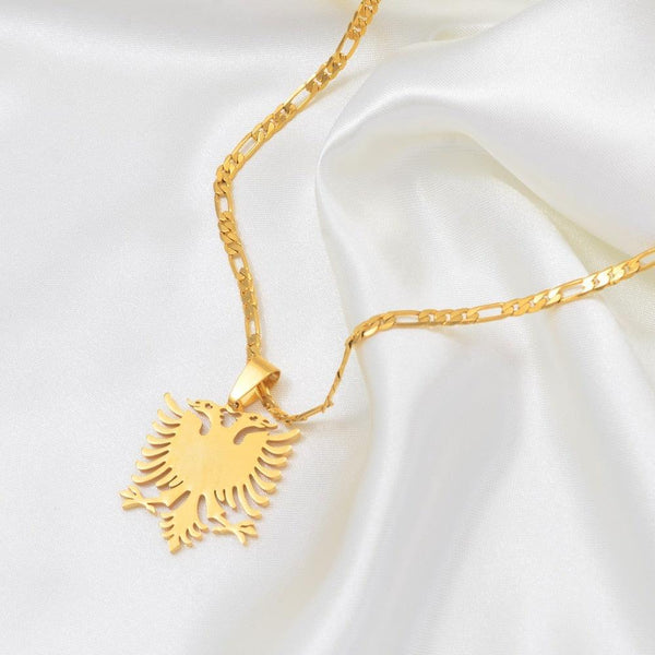 Albania Eagle Pendant Necklace