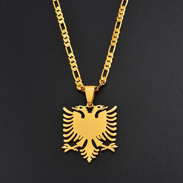 Albania Eagle Pendant Necklace