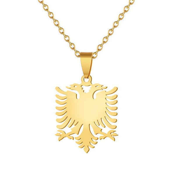 Albania Eagle Pendant Necklace