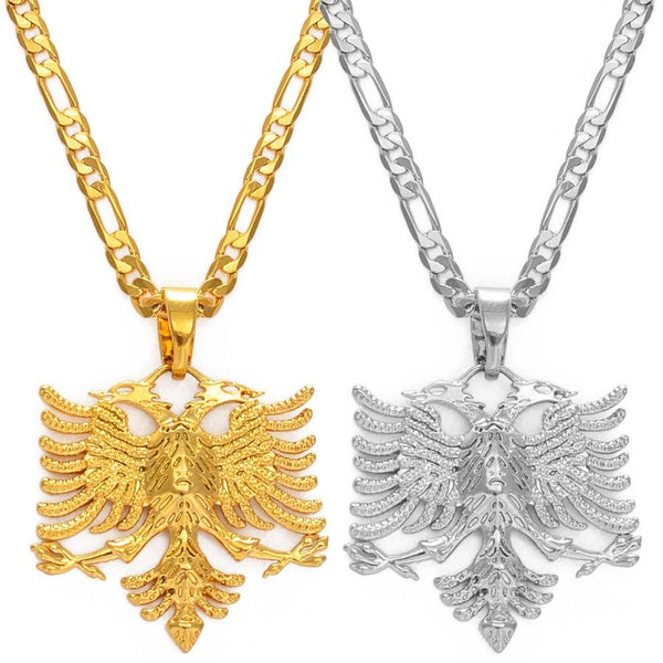 Albania Eagle Pendant Necklace