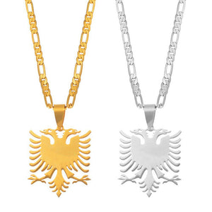 Albania Eagle Pendant Necklace