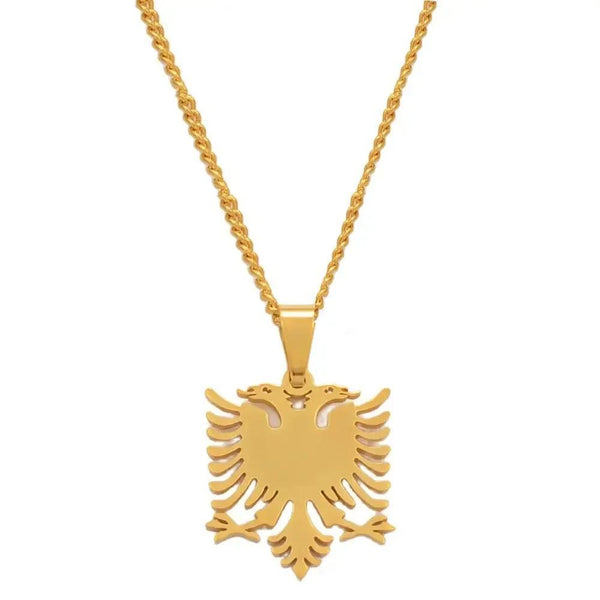 Albania Eagle Pendant Necklace