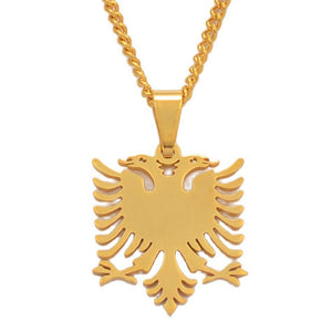 Albania Eagle Pendant Necklace