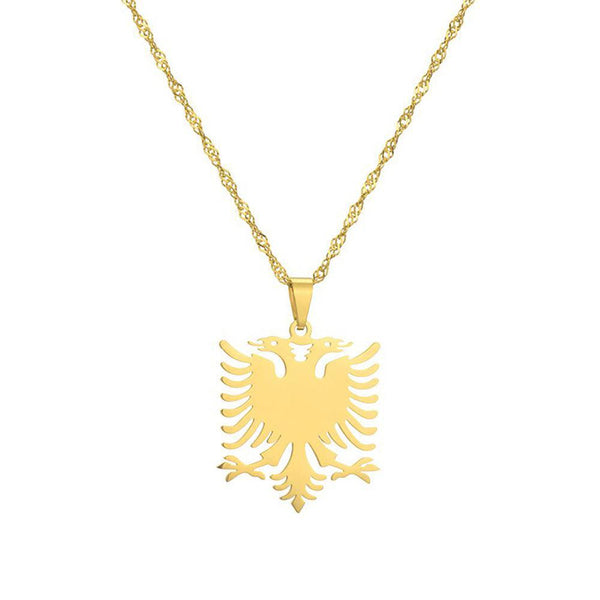 Albania Eagle Pendant Necklace